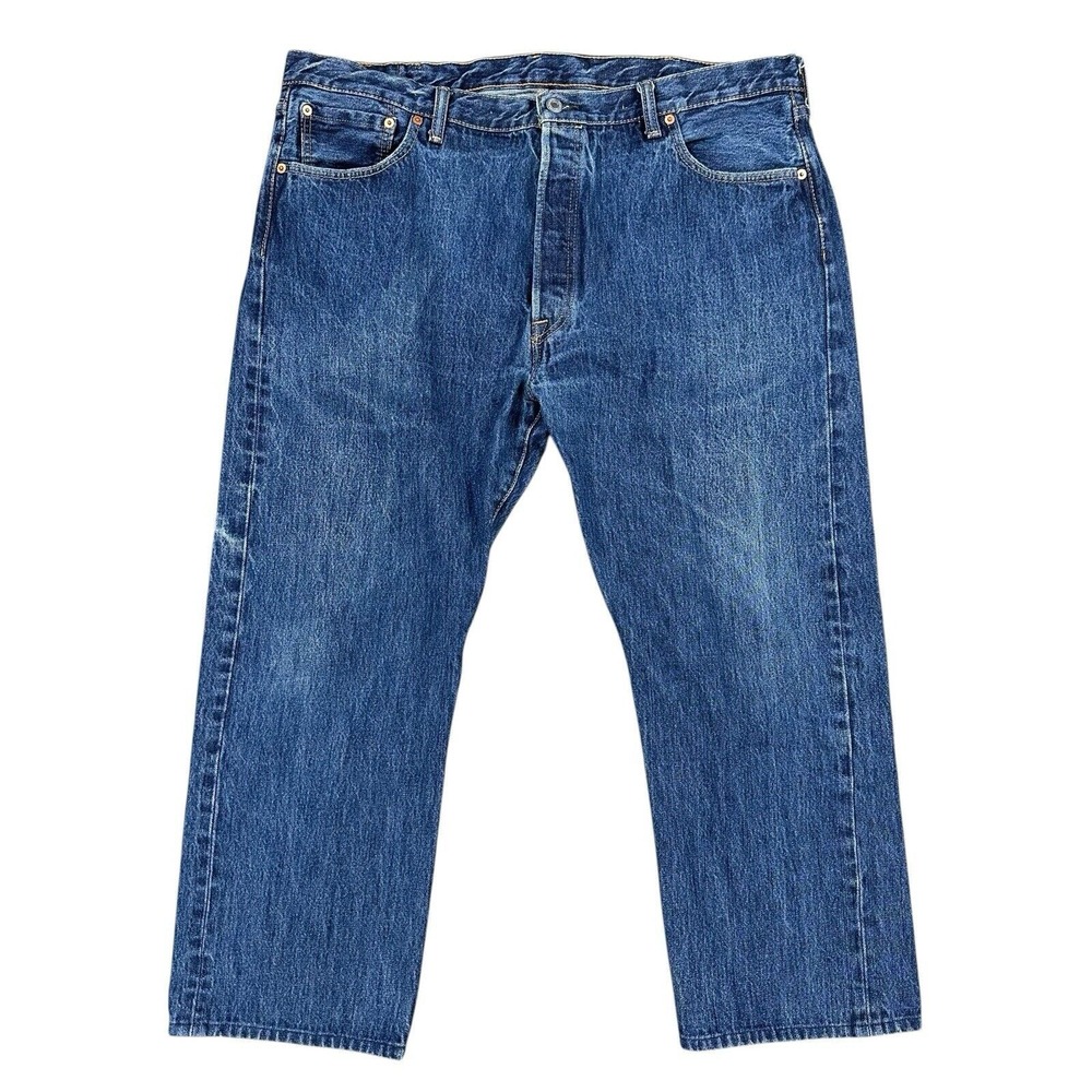 Levis 501xx Men's Size 40x27 Button Fly Blue Denim Jeans 501 Altered‎